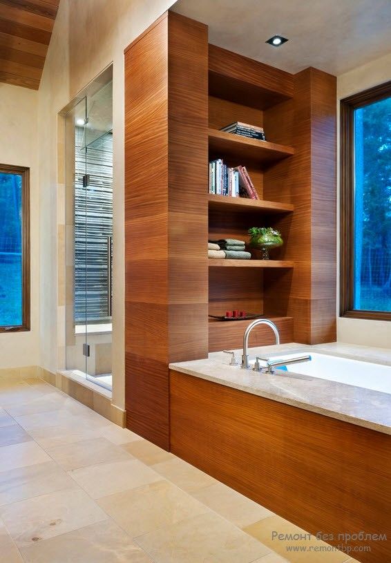 Mobili da bagno in legno