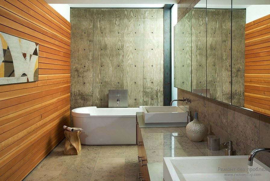 Bagno in legno