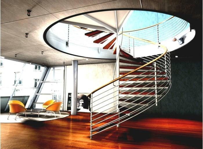 moderno-stopnišče-briljantna-ideja-vijačno stopnišče-izredna-kovinska ograda-stopnice-v-različnih barvah