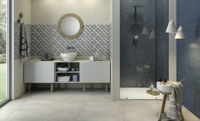 banyo-model-in-mavi-gri-ve-beyaz-duş-kabin-tezgah-ayna-yuvarlak-banyo-dolap-pratik-fikir-döşeme-oda-banyo-farklı-renkler-ve-desenler