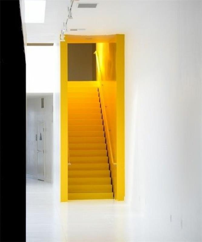 repaint-a-stopnišče-super-ideja-slika-stopnice-les-v-rumeni barvi