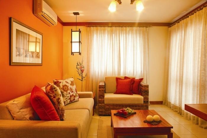 renk-boya-oturma odası-turuncu-sarı-oturma odası-çok misafirperver