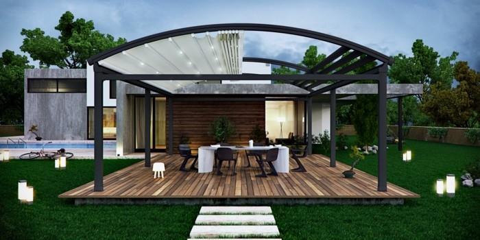 modern-alüminyum-pergola-karşılama-yemek-alanı-yuvarlak-pergola-çatı