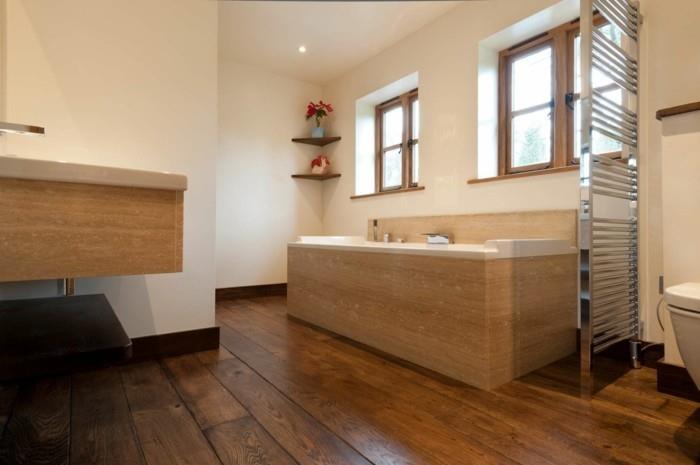 puiki idėja-deko-vonios kambarys-gana-ir-praktiška-įmontuota vonia-idėja-vonios kambarys-parketas
