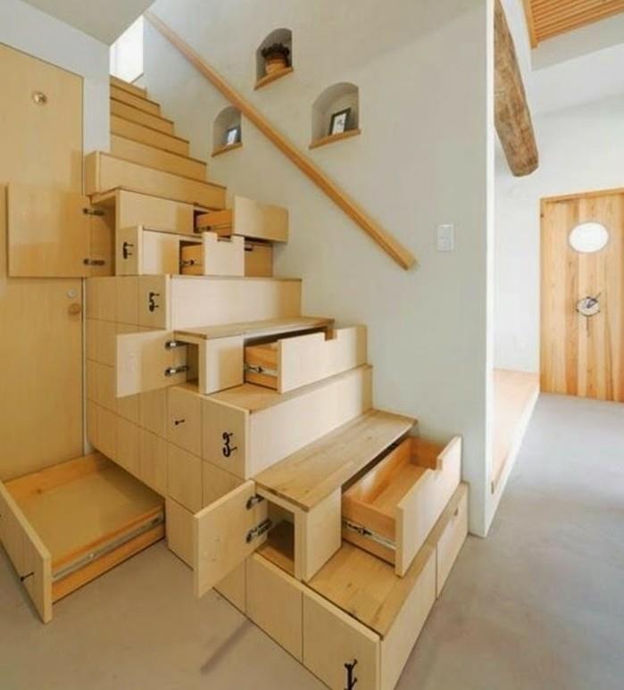 moderno-stopnišče-oblikovanje-lesene-stopnice-prostor za shranjevanje-v-stopnicah