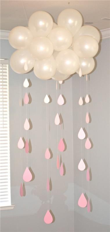 62-dekorativni baloni v beli barvi