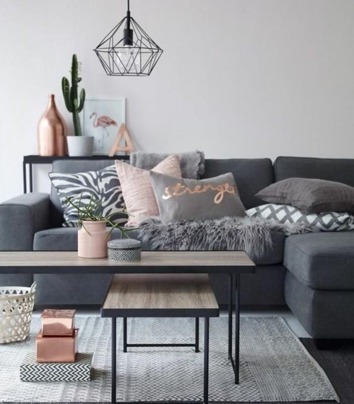 oturma odanız için ne-mobilya-seçmeli-gri-duvar-kanepe-koyu-gri-gri-halı-kolye-tasarım-orijinal
