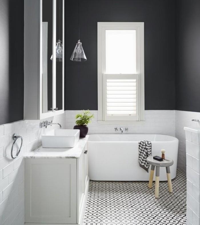 puikus-idėja-vonios kambarys-spalva-taupe-laisvai stovintis vonia-baseinas-idėja-labai estetiška plytelių klojimas
