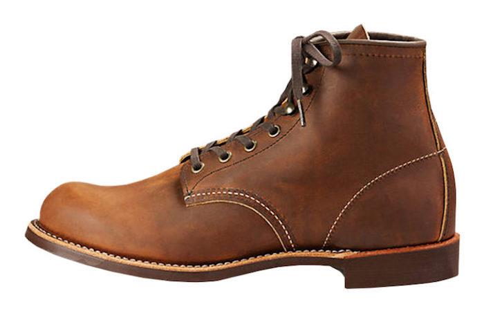 Delovni škornji Blacksmith Red Wing moški gleženjski čevlji vintage chelsea škornji