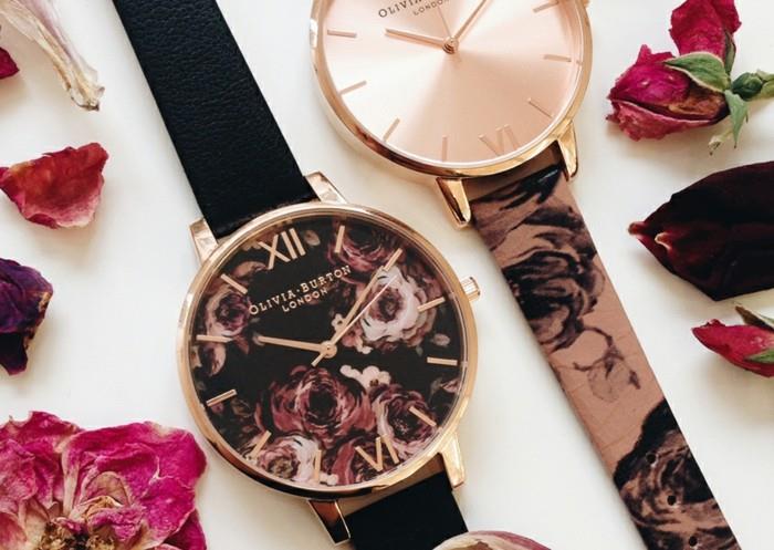 Auksinis-moteriškas-laikrodis-auksinis-rožinis-olivia-burton-dailus laikrodis