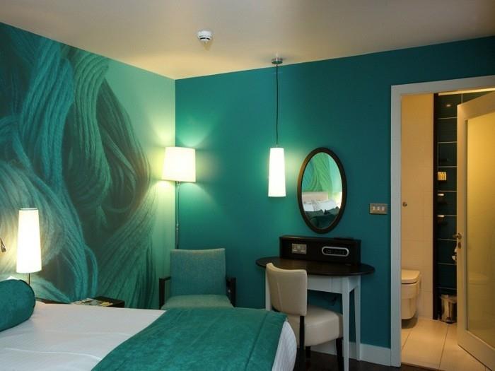 Spalva-miegamajam-labai šauni-dekoravimo idėja-gražus-išdėstymas-mėlyna