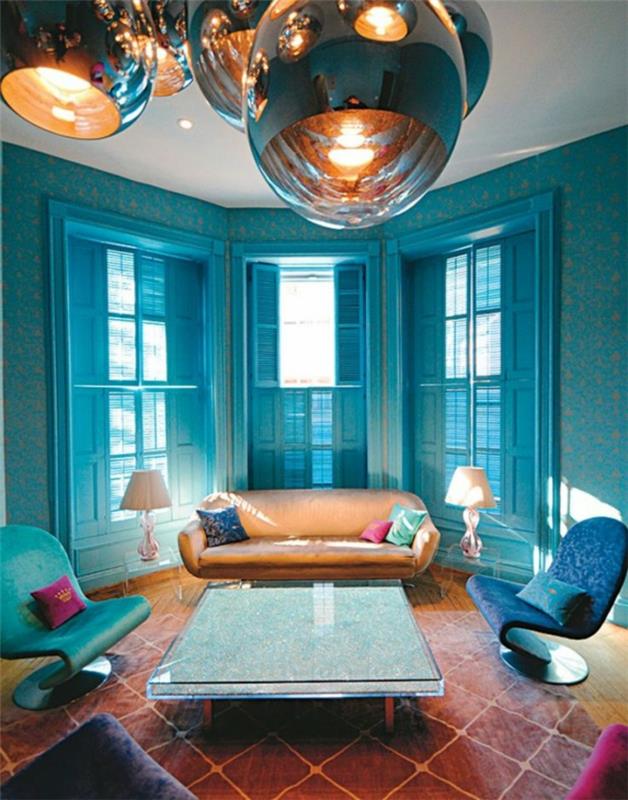 Mutfaklar-akuamarin-iç-fikir-mavi-oturma odası