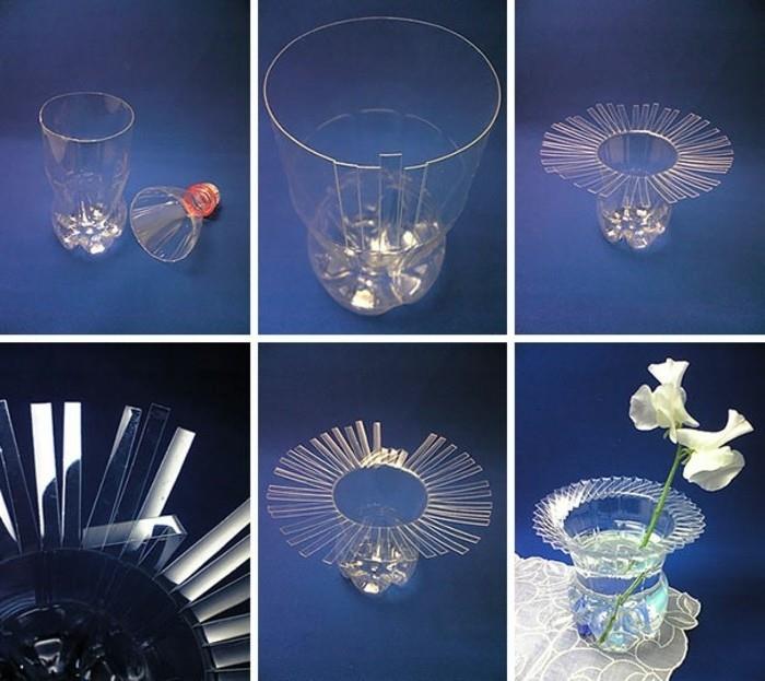diy-to-make-a-flower-vaza-iz-plastične-steklenice za vodo-ideja-recikliranje-plastična steklenica