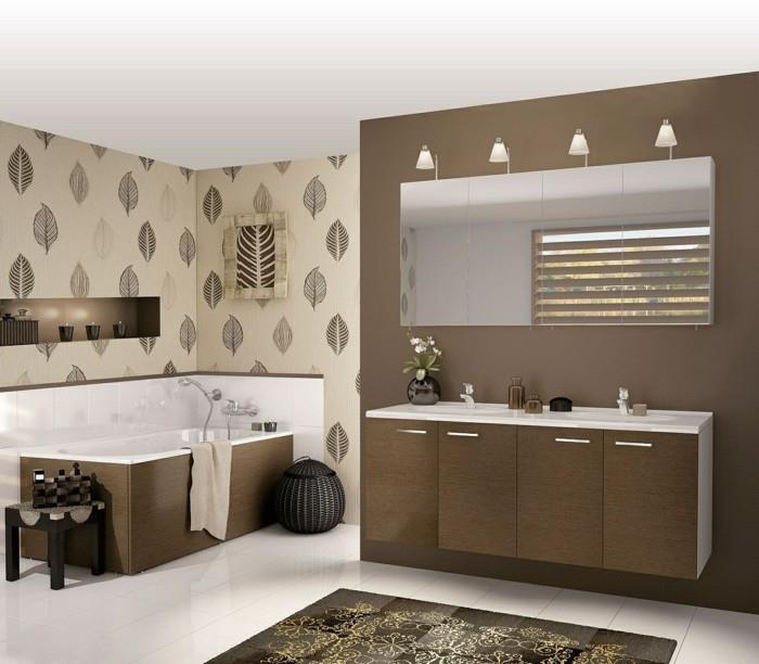 Deco-iç-duvar kağıdı-banyo-duvar kağıdı-gri