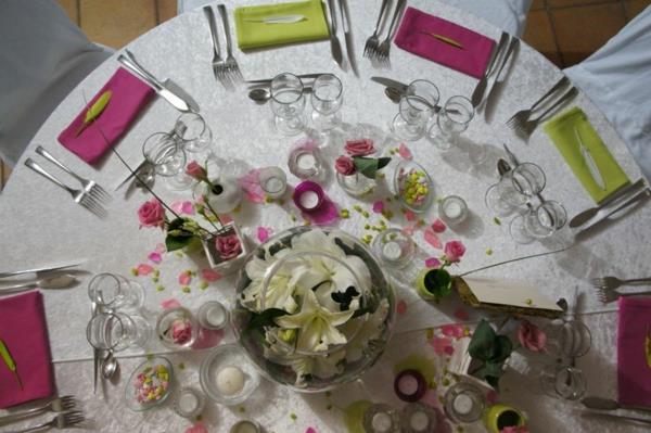 Dekoratyvinis stalas-vaza-kamuolys-vestuvių priėmimas 2014 m