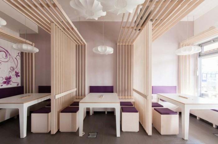 Restoranų ir viešųjų vietų lubų dekoravimas pakeistas