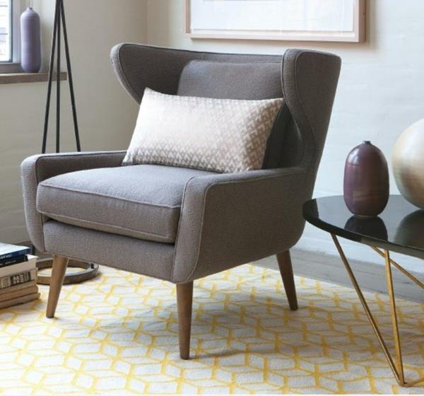 Fotelj-vintage-spirit-in-sivo-in-moderno-dekoracija