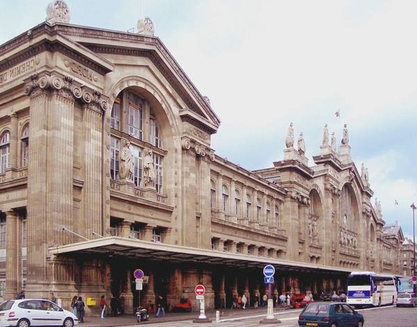Gare-du-Nord-Paris-Haussmmannian-architecture