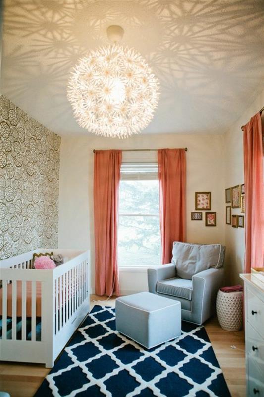 Duvar-dekorasyon-fikri-tasarım-duvar kağıtları-güzel-duvar-bebek odası