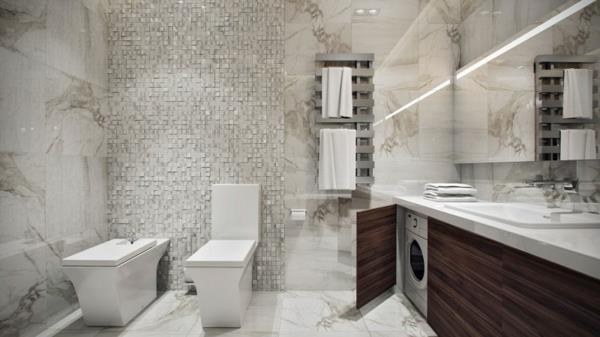 Kopalnica iz marmorja in sodobnega oblikovanja in moderne kopalnice
