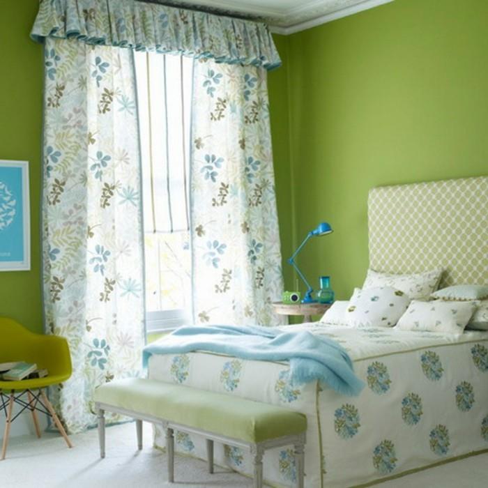 Geriausios idėjos jūsų madingai žaliai miegamojo spalvai