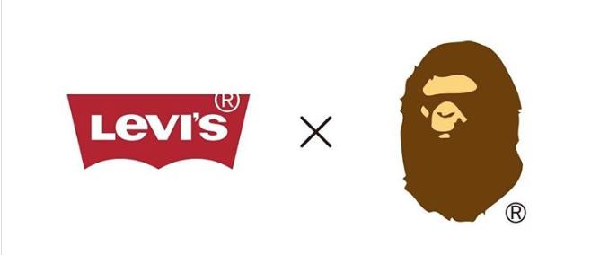Levi's ve A Bathing Ape, Instagram'da Levi's X BAPE ortaklığını duyurdu
