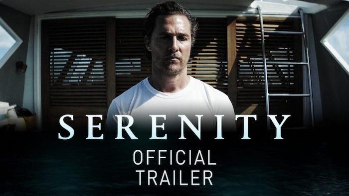 McConaughey iliustracija daugiau nei mišriame 2019 m. filme „Serenity“