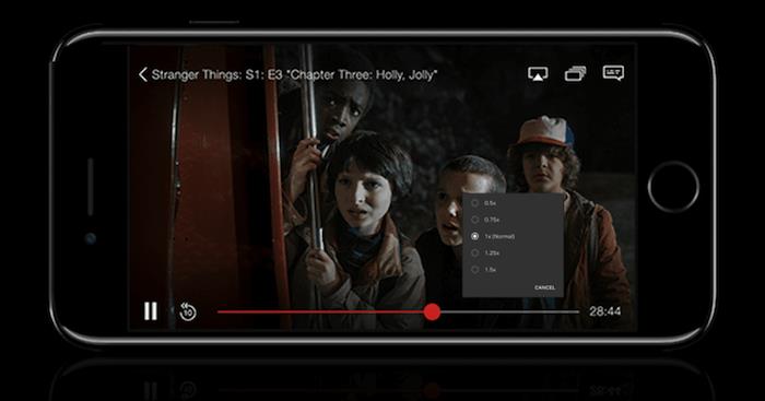 Netflix preizkuša novo funkcijo pri nekaterih naročnikih Android, da pospeši ali upočasni ogled programa