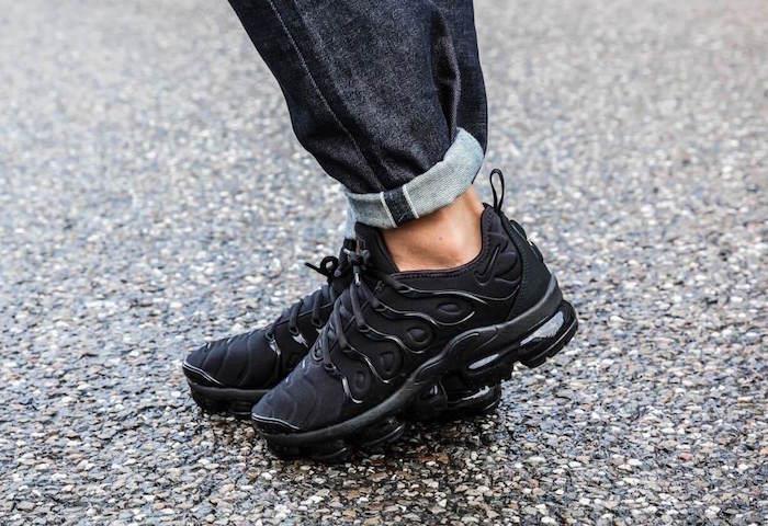 Nike VaporMax Plus Black trojna kot nova moška košarka 2017 2018