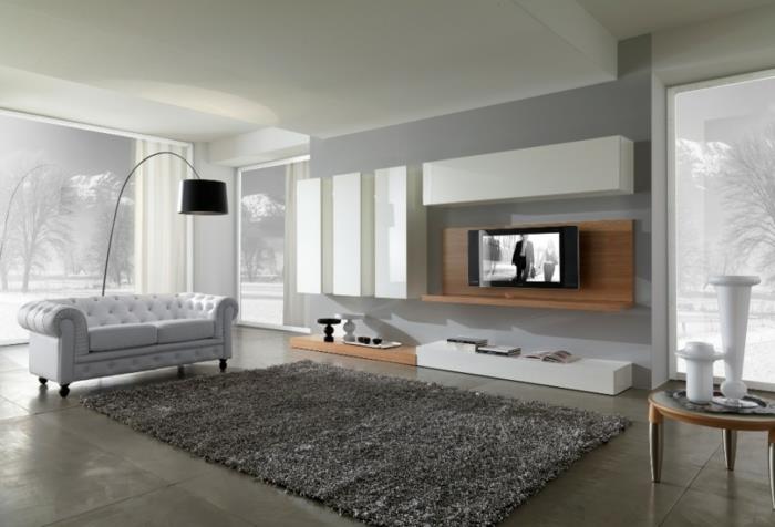 Svetainė-kilimas-modernus-šiuolaikinis-svetainė-idėja-sofa-komfortas-kilimas-gauruotas