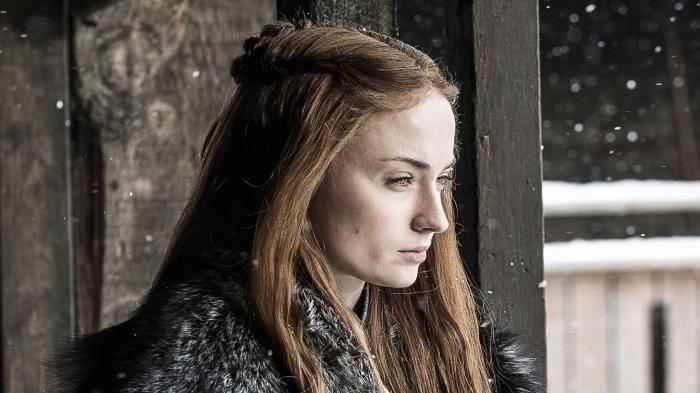 „Sostų žaidimų“ paskutinio sezono siužetas, „Sostų žaidimų“ 8 sezono premjera 2019 m. Balandžio mėn., Sansa susitikimas su „Daenerys“