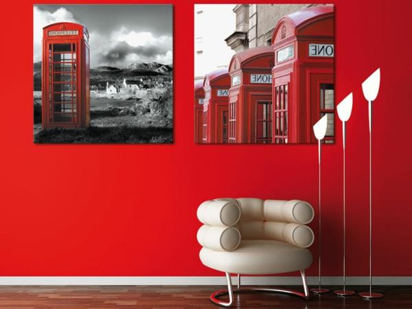 interjero dizainas raudonai, kad būtų sukurtas futuristinis šiuolaikinio svetainės stilius