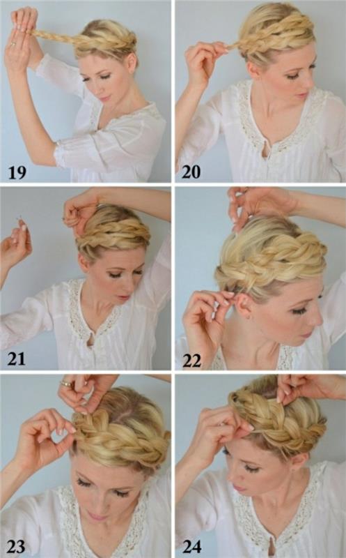A-karūna-susuktų plaukų-pusiau-plaukų-moterų pamoka-kaip pakeisti dydį