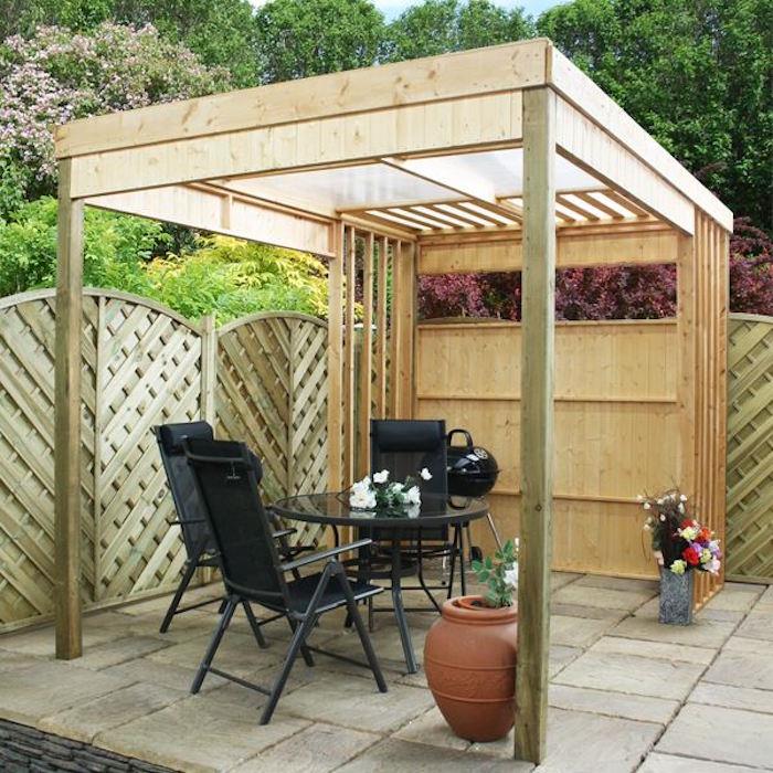 ravne strehe-lesene-pergola-vrtne lope