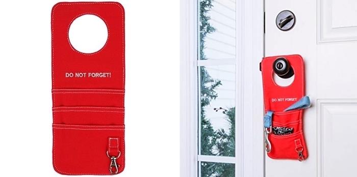 ideja za darilo za mamo, praktičen pripomoček za shranjevanje vaših ključev, praktično darilo za božič, organizator za rdeča vrata