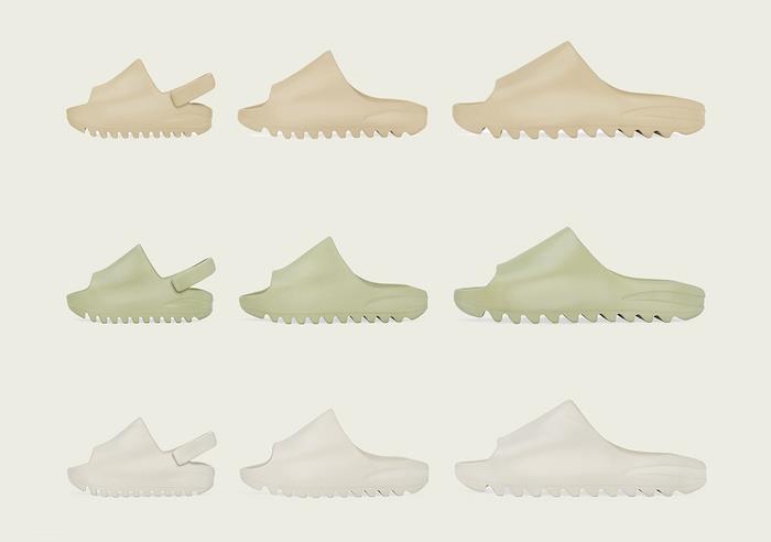 Ekim ayında Kim Kardashian tarafından alay edildikten sonra plastik Yeezy Slide sandalet 6 Aralık'ta geliyor