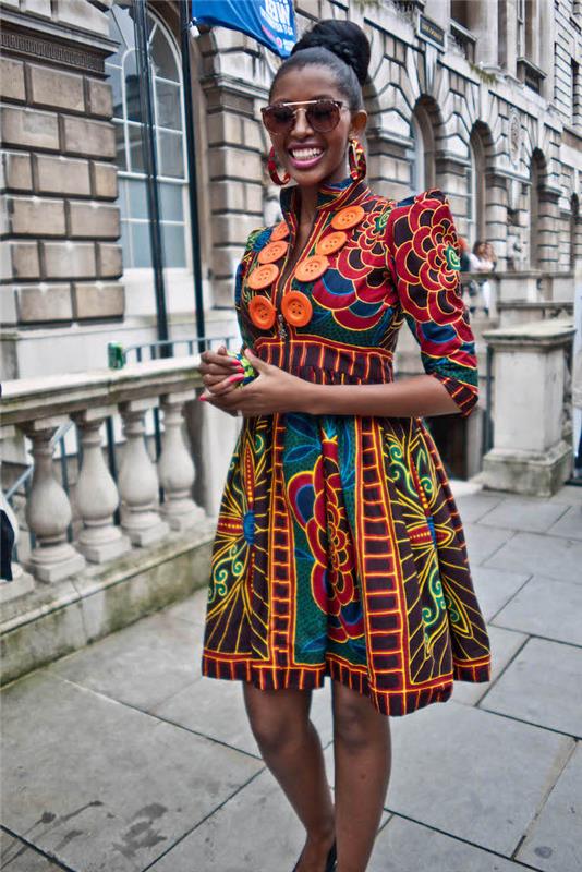 Afrika elbisesi şık peştemal Kadınlar için Afrika elbisesi havalı modern bir görünüm