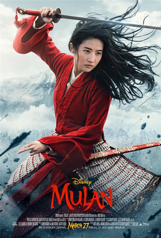 Filmas „Mulan 2020“ išleidžia paskutinį anonsą prieš pasirodymą teatre