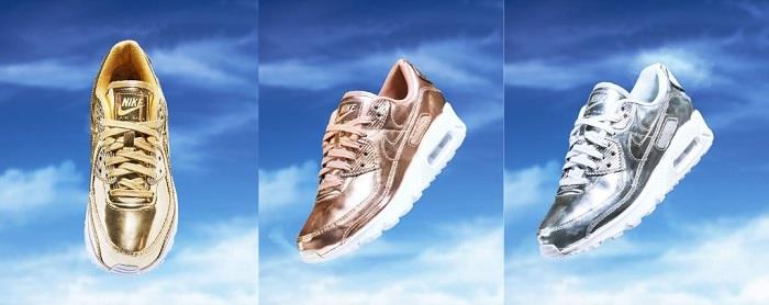 Nike, AM Day için Air Max 90 modeli için üçlü Metalik kaplamayı tanıttı