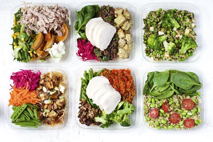 Idee per il pranzo in scatola, esempio dieta equilibrata con carne e verdure