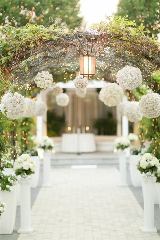 vestuvių koridorius-romantiškas-vestuvių arka