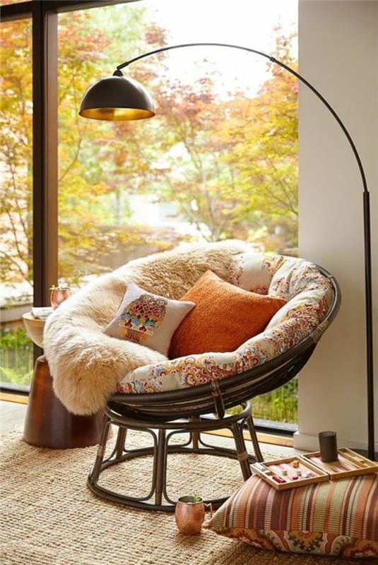 koza-atmosfer-sandalye-dekoratif-yastıklar-baykuş-büyük-pencere