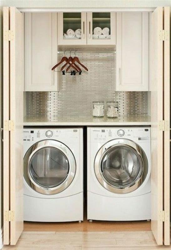 pralnica, sijoče ploščice lurales, pralni in sušilni stroj, kovinska palica za oprana oblačila