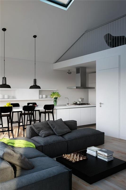 odprta-kuhinja-majhno-moderno-stanovanje