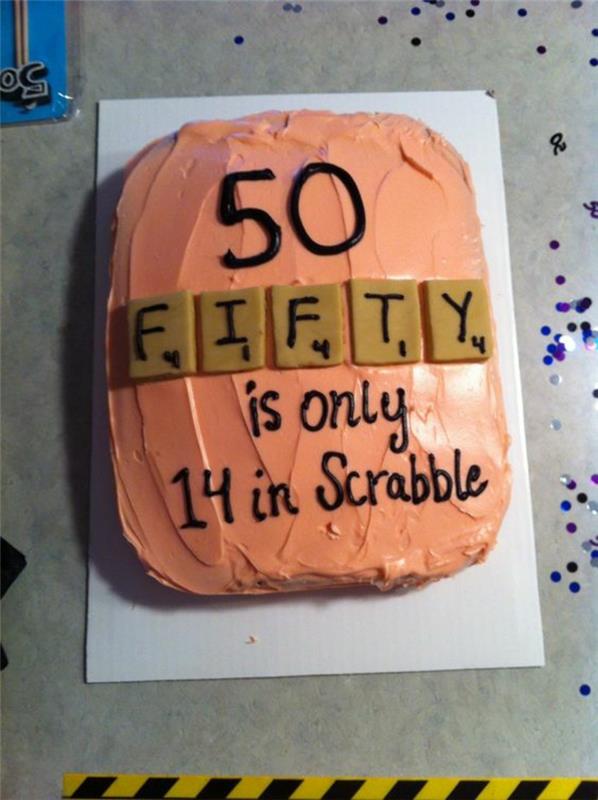 50. doğum günü pastası orijinal orijinal doğum günü pastası