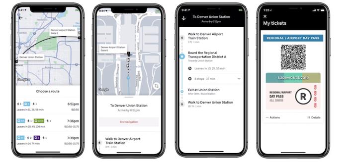 Poleg združevanja svojih storitev v eno samo aplikacijo Uber razširja svoje podatke tudi na javni prevoz