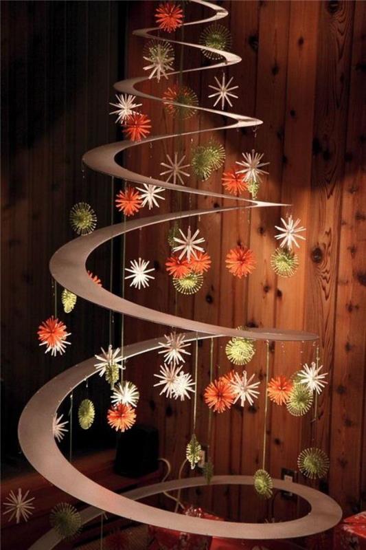spiralno-božično drevo