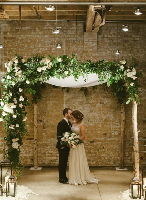 vestuvių arka-gėlių-interjero dekoravimas-vestuvių ceremonija