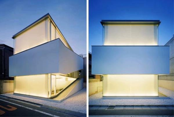 minimalistinės architektūros namas pagal Milligramo studiją