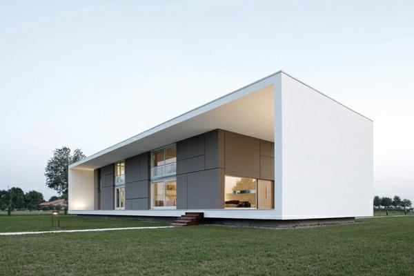Andrea-Oliva minimalistinė architektūra